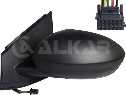 Alkar 6140207 — Lusterko zewnętrzne