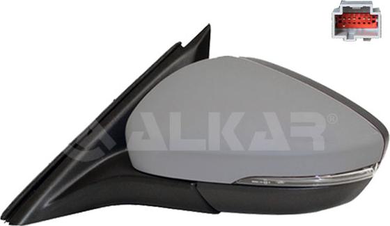 Alkar 6141471 — Lusterko zewnętrzne