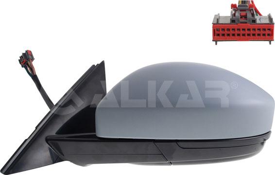 Alkar 6141085 — Lusterko zewnętrzne