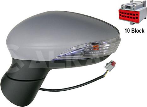 Alkar 6141362 — Lusterko zewnętrzne