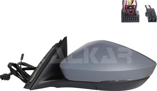 Alkar 6148735 - LUSTERKO SKODA SUPERB III 03.15- PR