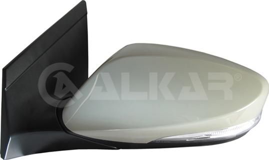 Alkar 6143585 - LUSTERKO ZEWNĘTRZNE HYUNDAI I30 06.11-> LE