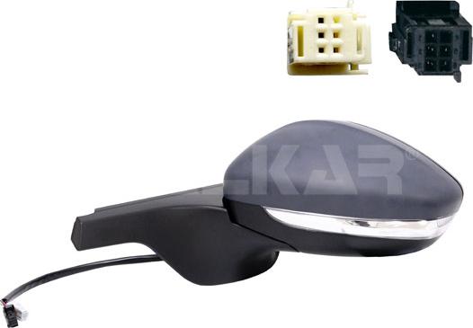 Alkar 6145881 — Lusterko zewnętrzne