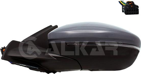 Alkar 6143312 — Lusterko zewnętrzne