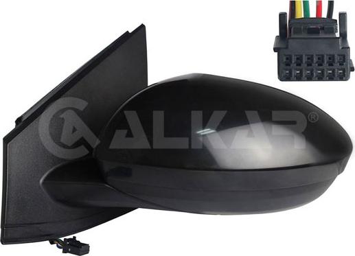 Alkar 6145207 — Lusterko zewnętrzne