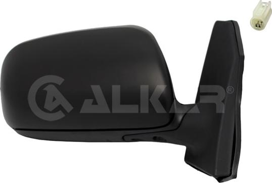 Alkar 6142264 - LUSTERKO ZEWNĘTRZNE TOYOTA COROLLA 01.01-03.08 PR