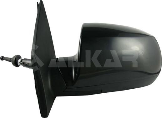 Alkar 6164650 - LUSTERKO ZEWNĘTRZNE KIA RIO II 03.05-12.10 LE
