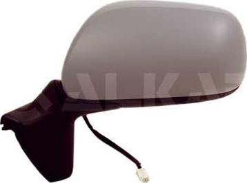 Alkar 6139957 - LUSTERKO ZEWNĘTRZNE TOYOTA AURIS. COROLLA 10.06-12.09 LE