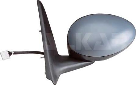 Alkar 6139475 - LUSTERKO ZEWNĘTRZNE ALFA 147 10.00-03.10 LE