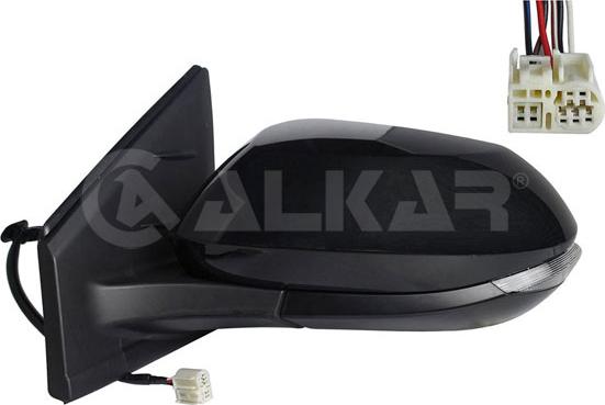 Alkar 6139078 - LUSTERKO MAZDA 2. TOYOTA YARIS 02.20- LE