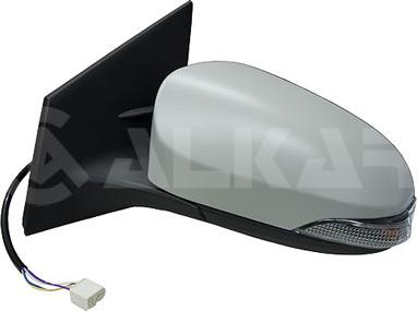 Alkar 6143279 - LUSTERKO ZEWNĘTRZNE TOYOTA AURIS 10.12-12.18 LE