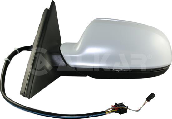 Alkar 6149784 - LUSTERKO ZEWNĘTRZNE AUDI A4 06.09-12.15 LE