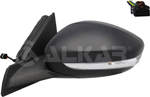 Alkar 6139726 — Lusterko zewnętrzne