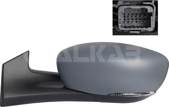 Alkar 6131178 - LUSTERKO RENAULT ZOE 09.20- LE