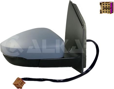 Alkar 6138123 — Lusterko zewnętrzne