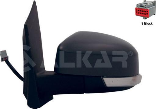 Alkar 6141401 - Lusterko zewnętrzne
