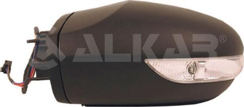 Alkar 6125557 - LUSTERKO ZEWNĘTRZNE DB A-CLASS 09.04-05.08 LE