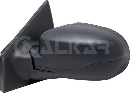 Alkar 6125176 - LUSTERKO ZEWNĘTRZNE RENAULT CLIO III 06.09-12.13 LE
