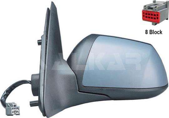 Alkar 6125377 — Lusterko zewnętrzne