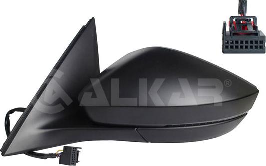 Alkar 6125746 — Lusterko zewnętrzne