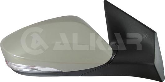 Alkar 6126615 - LUSTERKO ZEWNĘTRZNE HYUNDAI ELANTRA. AVANTE 06.10-12.15 PR