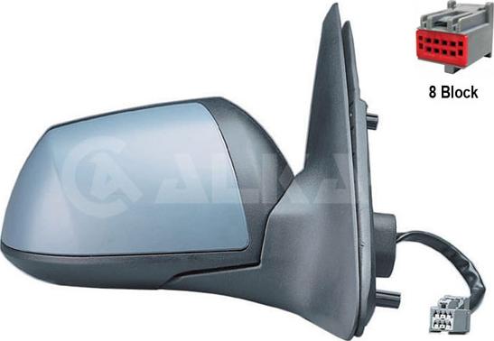 Alkar 6126377 - LUSTERKO ZEWNĘTRZNE FORD MONDEO III 10.00-03.07 PR