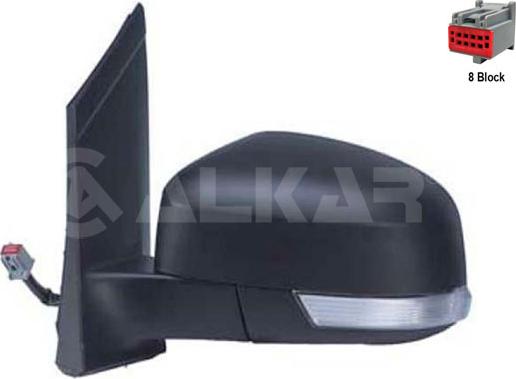 Alkar 6121401 — Lusterko zewnętrzne