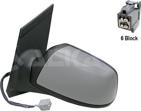 Alkar 6123400 — Lusterko zewnętrzne