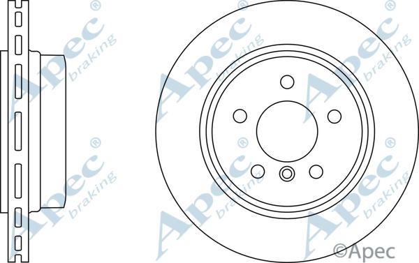 TRW DF4388 - TARCZA HAM. BMW T. X3 2.0-3.0 03-11
