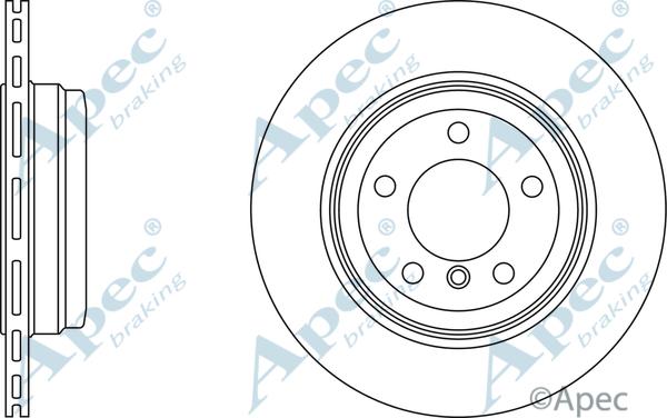 Blue Print ADB114369 - TARCZA HAM. BMW T. 5 3.0-4.8 04-10