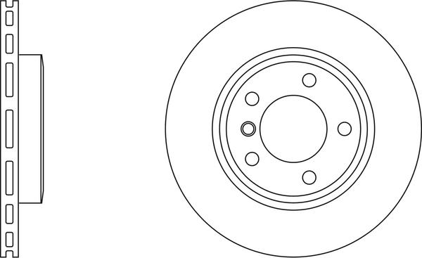 FEBI Bilstein 12323 - Tarcza hamulcowa