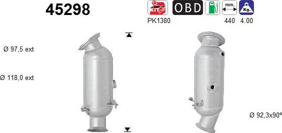 AS 45298 — Katalizator