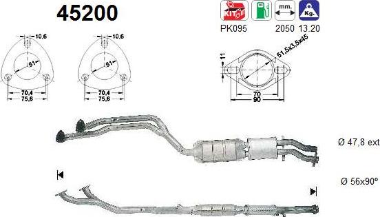 AS 45200 — Katalizator