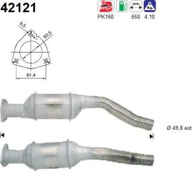 AS 42121 — Katalizator