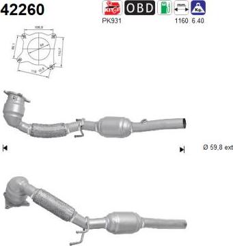 AS 42260 — Katalizator