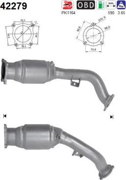 AS 42279 — Katalizator