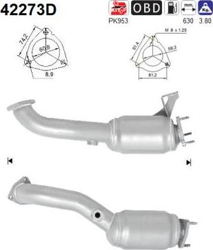 AS 42273D — Katalizator