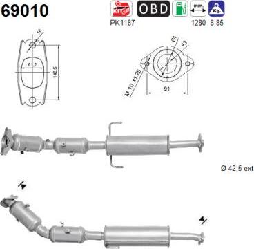 AS 69010 — Katalizator