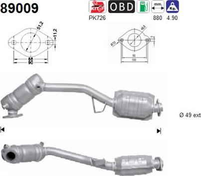 AS 89009 — Katalizator