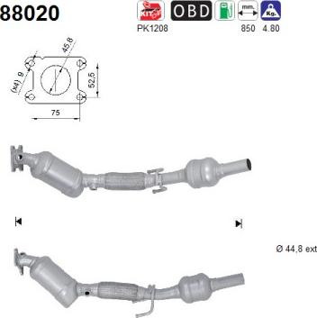 AS 88020 — Katalizator