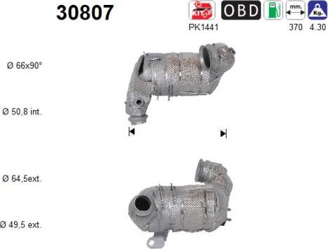 AS 30807 — Katalizator