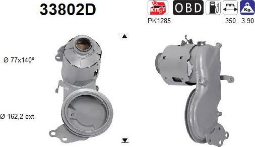 AS 33802D — Katalizator