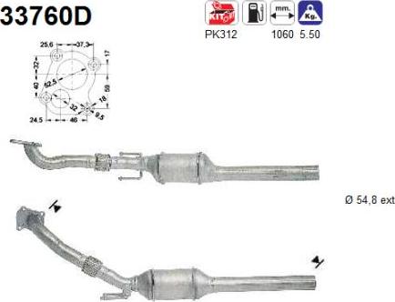 AS 33760D — Katalizator