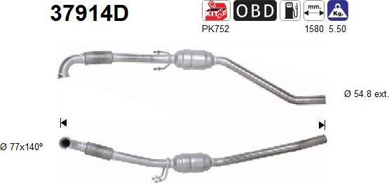 AS 37914D — Katalizator
