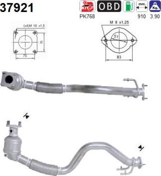 AS 37921 - Katalizator
