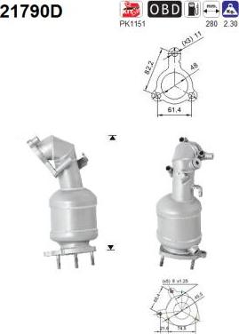 AS 21790D — Katalizator
