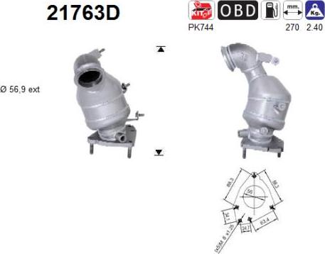 AS 21763D — Katalizator