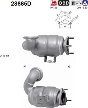 AS 28665D — Katalizator