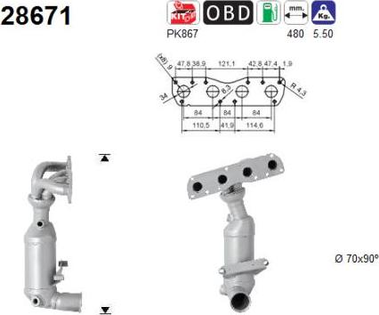 AS 28671 — Katalizator