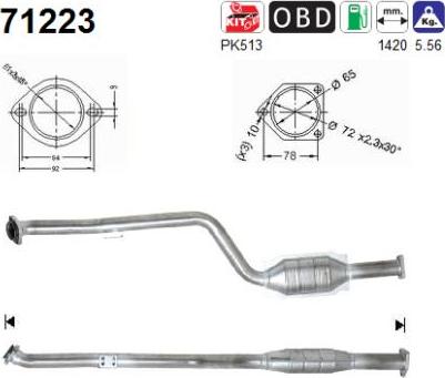 AS 71223 — Katalizator